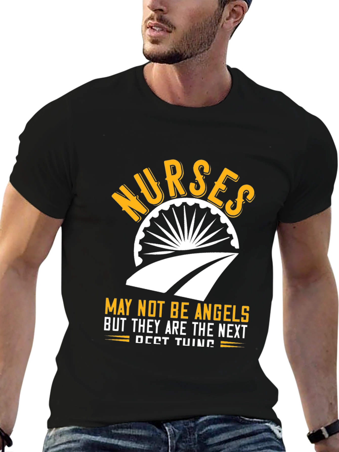 Nurses Angels Graphic Tee - Soft Cotton Comfort
