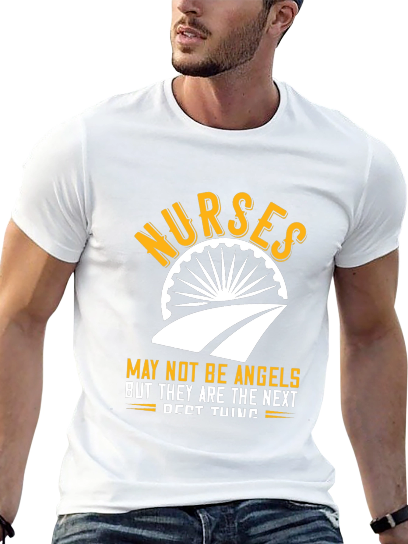 Nurses Angels Graphic Tee - Soft Cotton Comfort