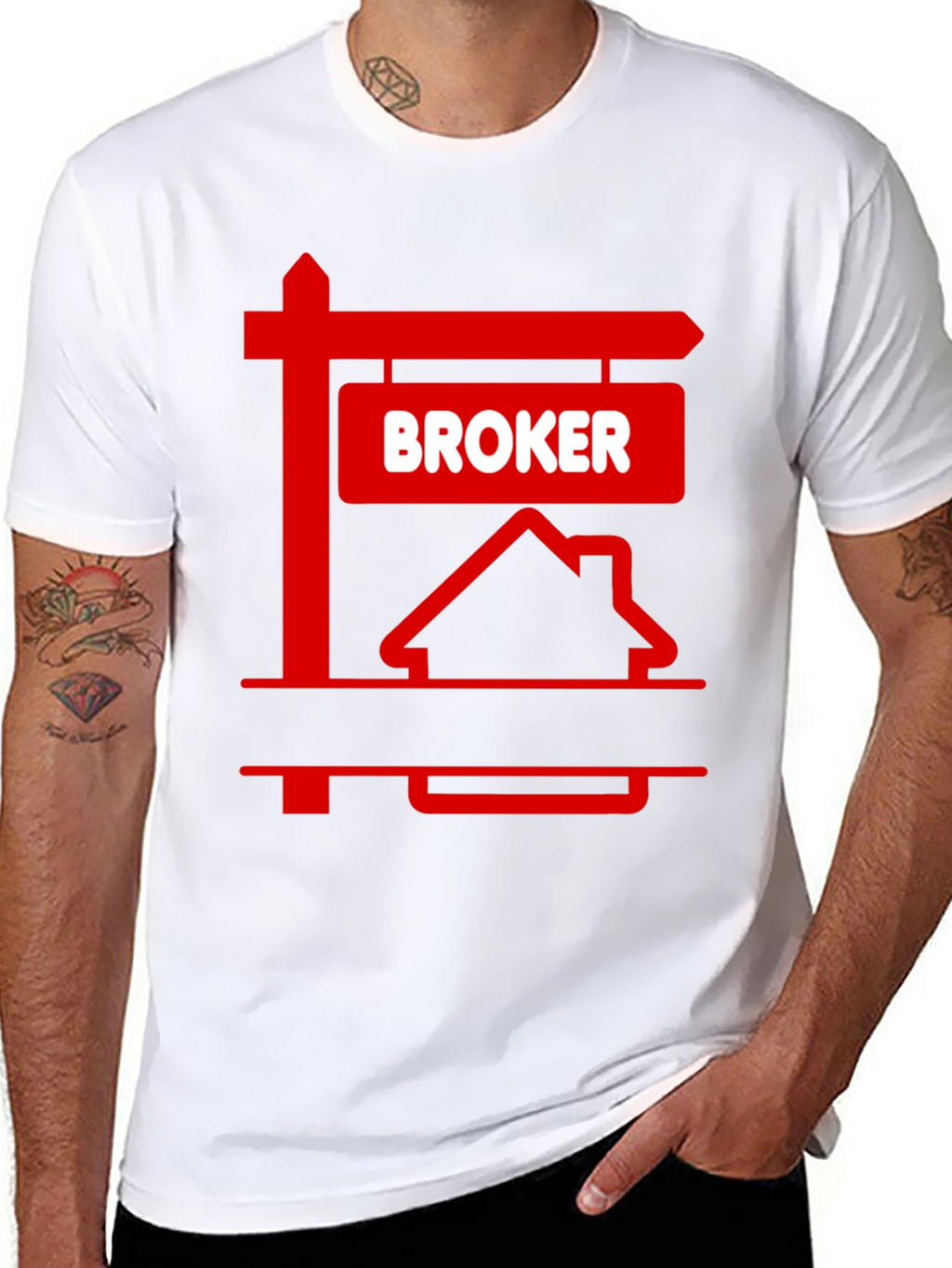 Real Estate Broker Graphic T-Shirt