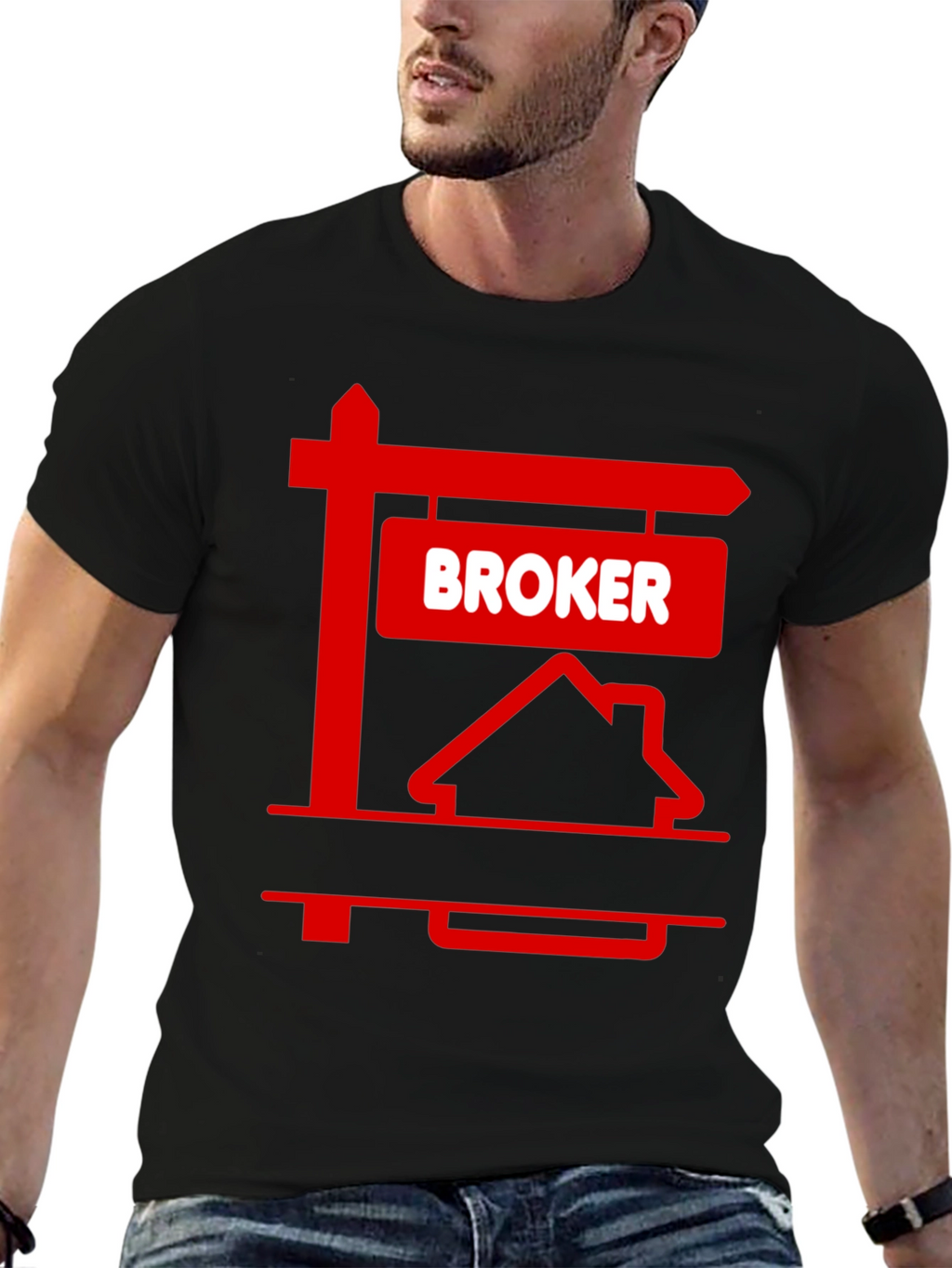 Real Estate Broker Graphic T-Shirt