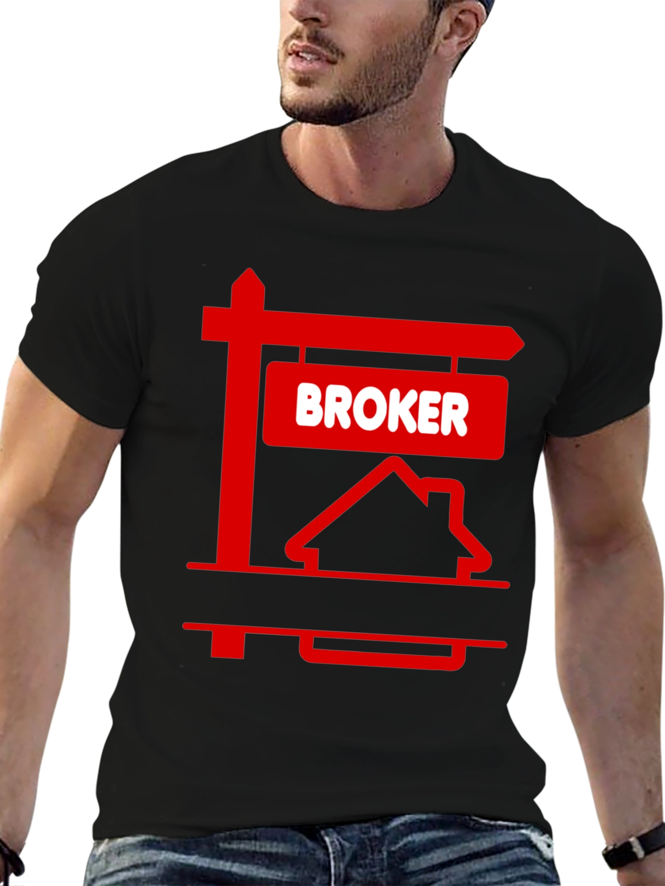 Real Estate Broker Graphic T-Shirt