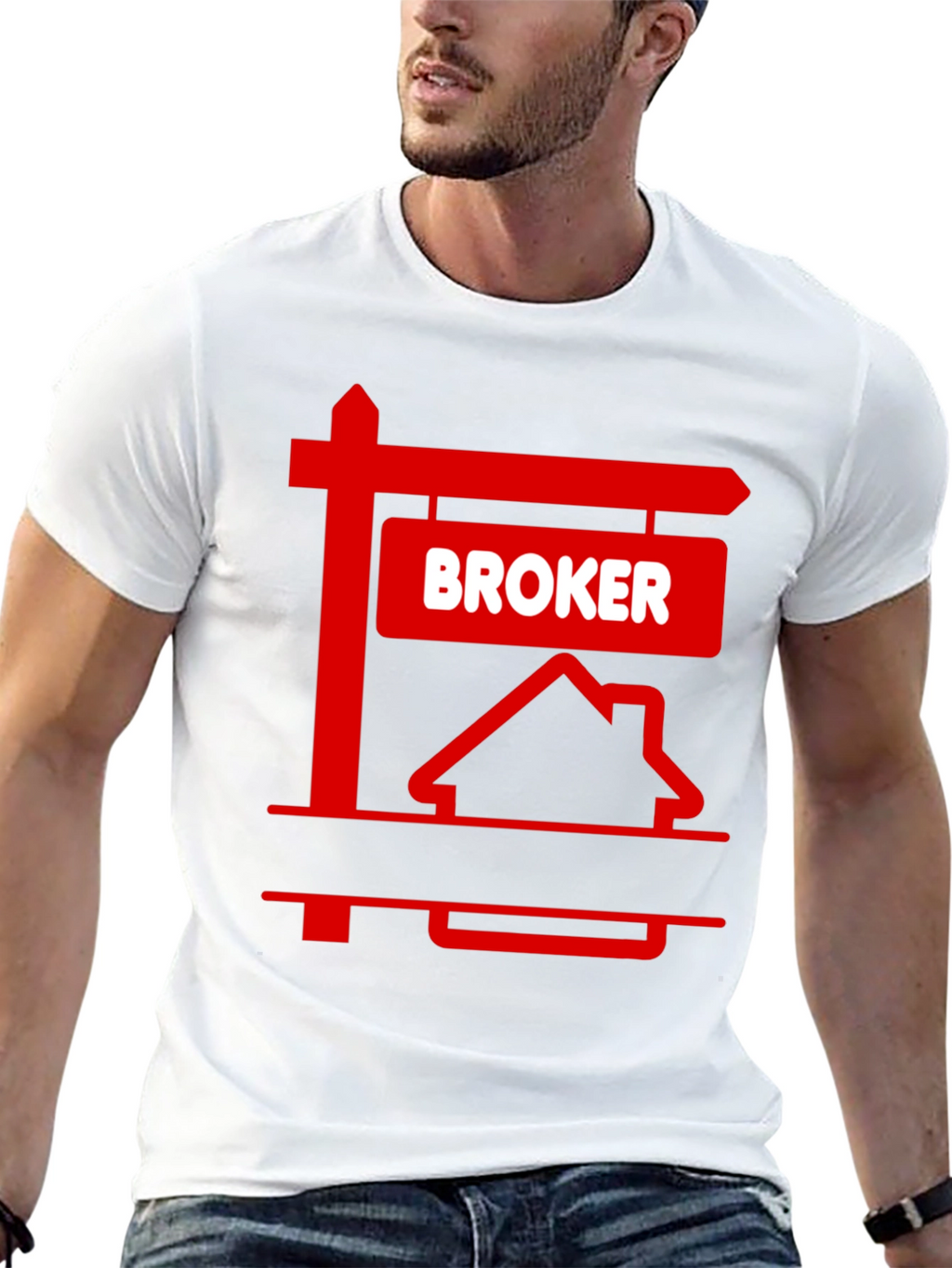 Real Estate Broker Graphic T-Shirt