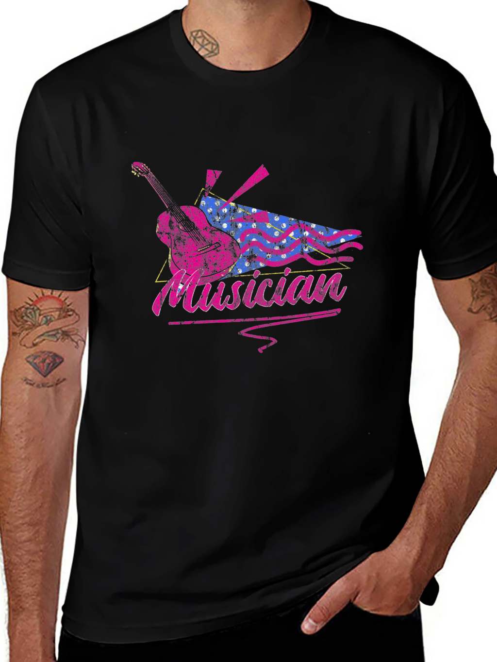 Musician Black T-Shirt