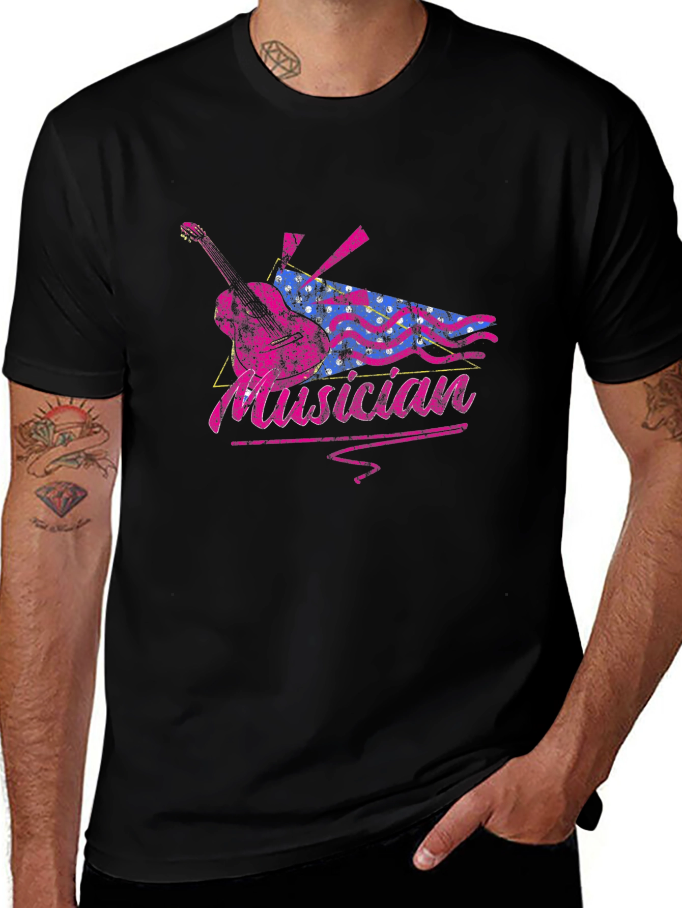 Musician Black T-Shirt