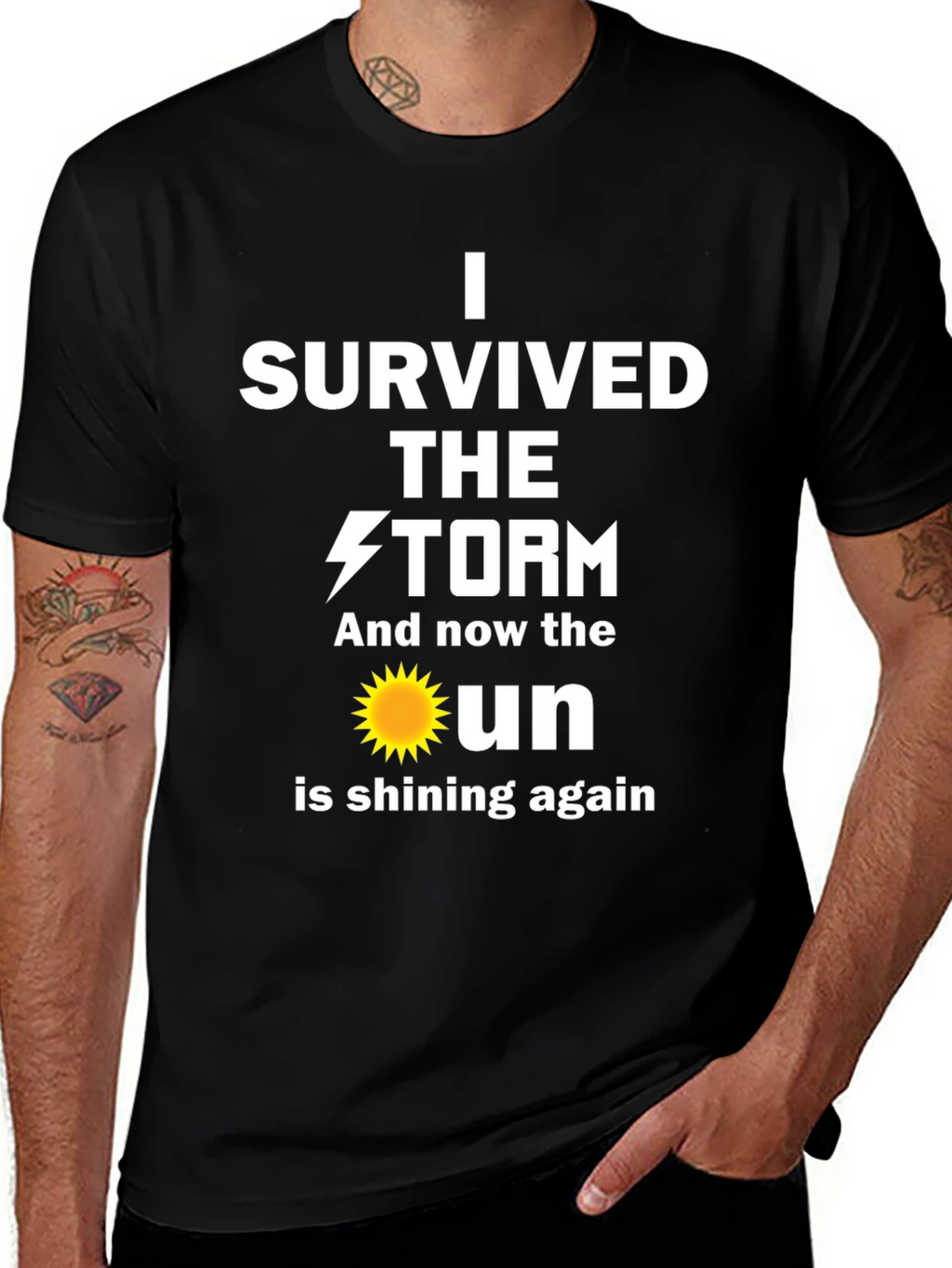 I Survived The Storm Graphic T-Shirt