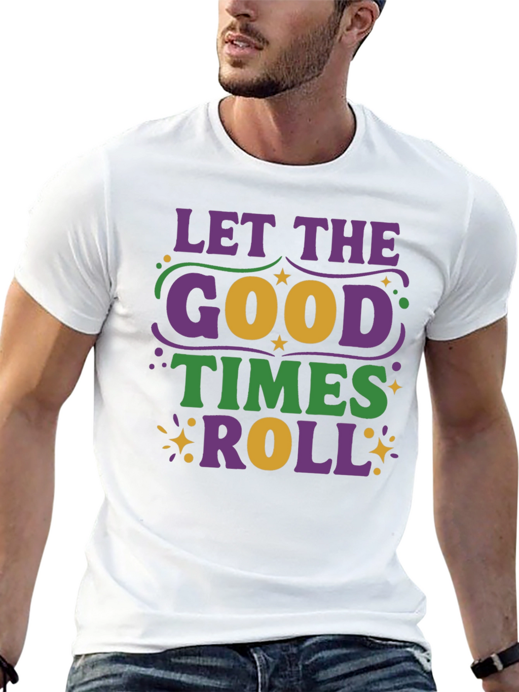 Mardi Gras T-Shirt - Let the Good Times Roll!