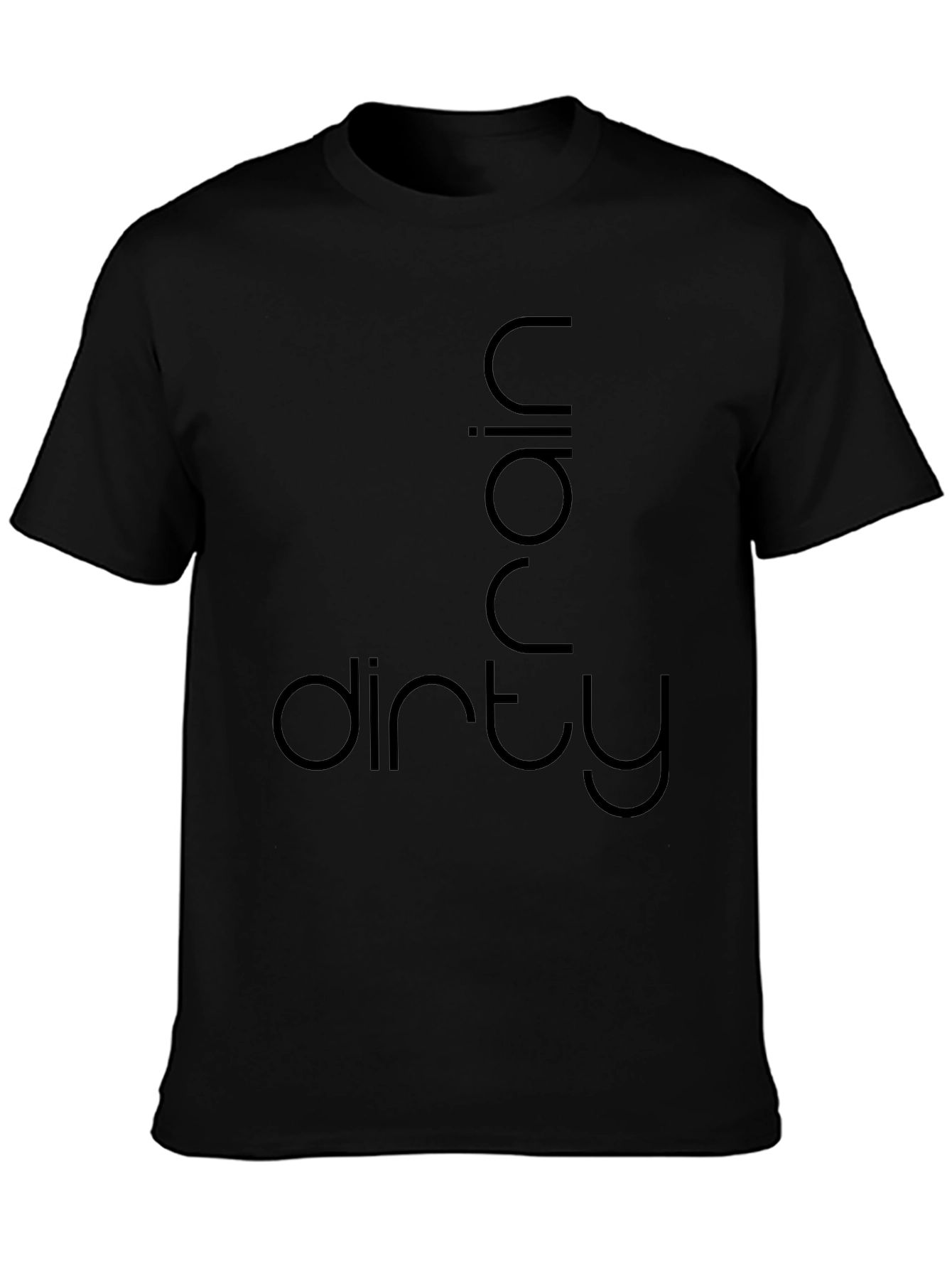 Dirty Rain Graphic Tee - Mens Black T-Shirt