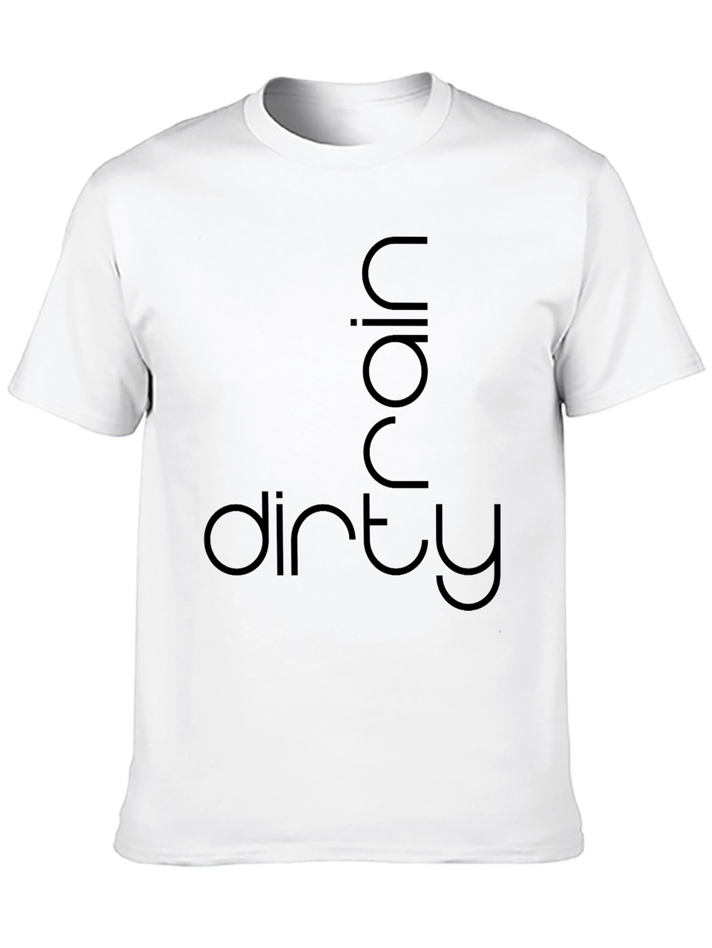 Dirty Rain Graphic Tee - Mens Black T-Shirt