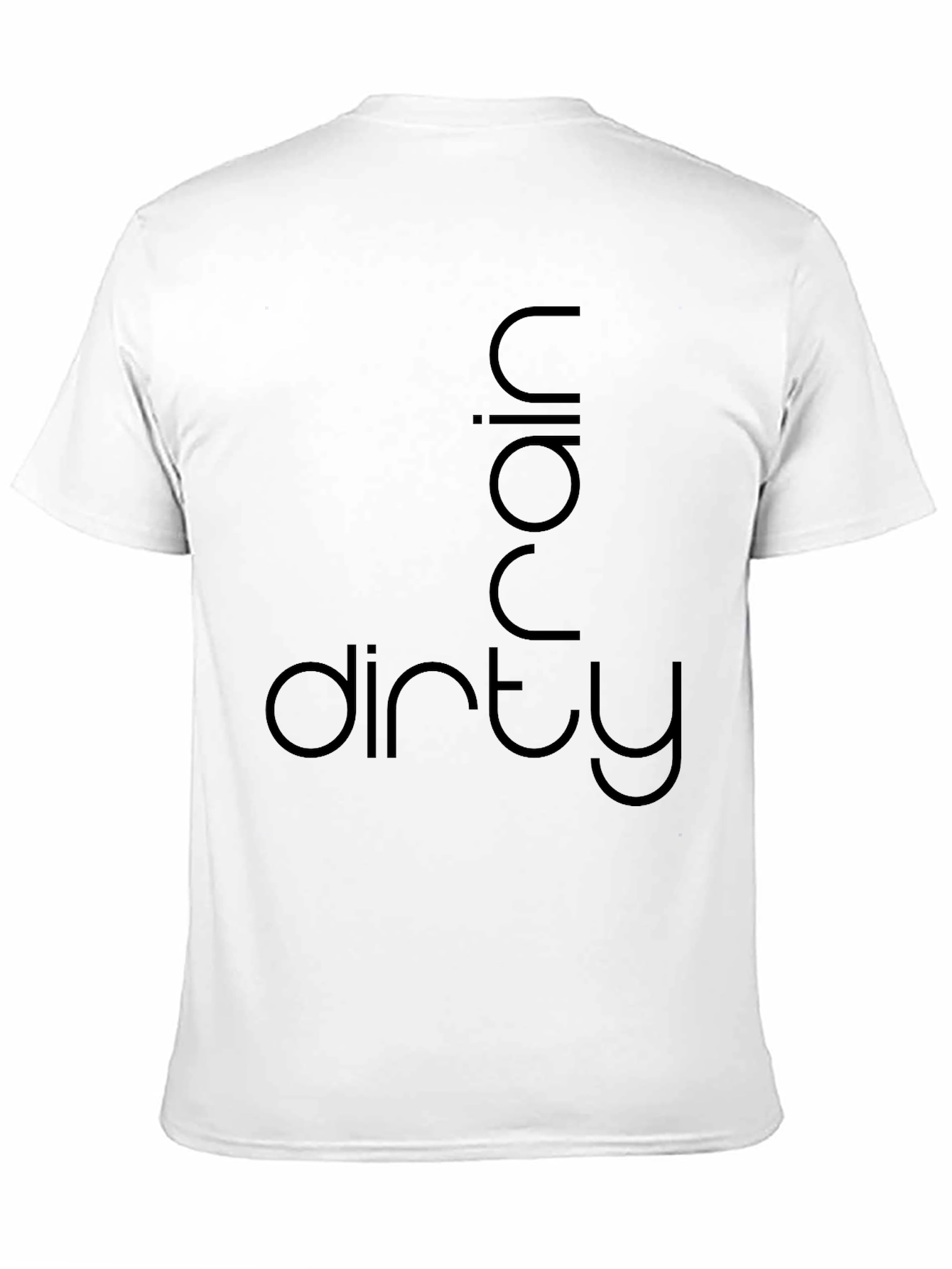 Dirty Rain Graphic Tee - Mens Black T-Shirt