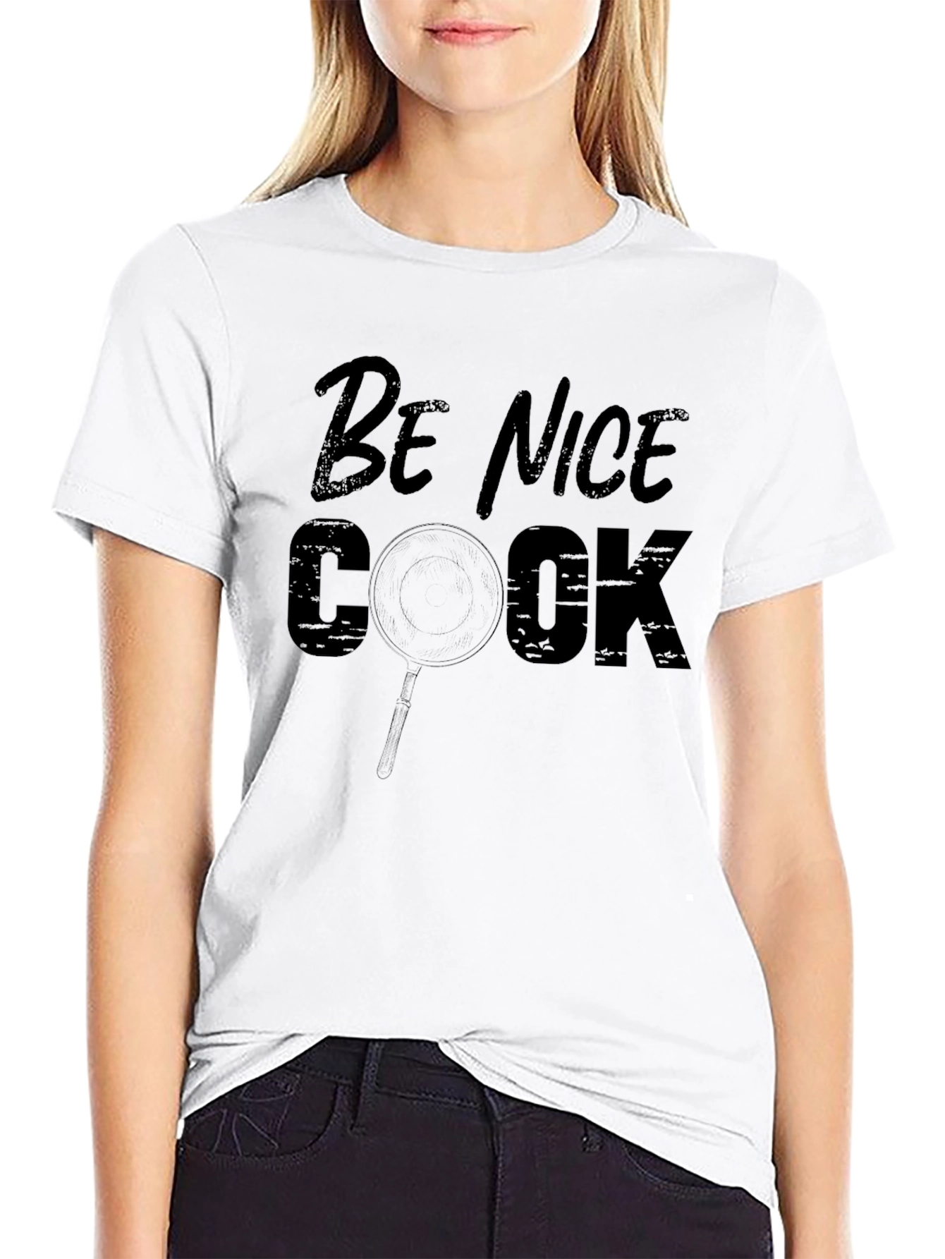 Be Nice Cook T-Shirt - Funny Chef Tee