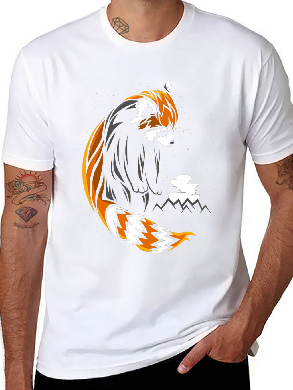 Red Panda Graphic Tee - Stylish Black T-Shirt