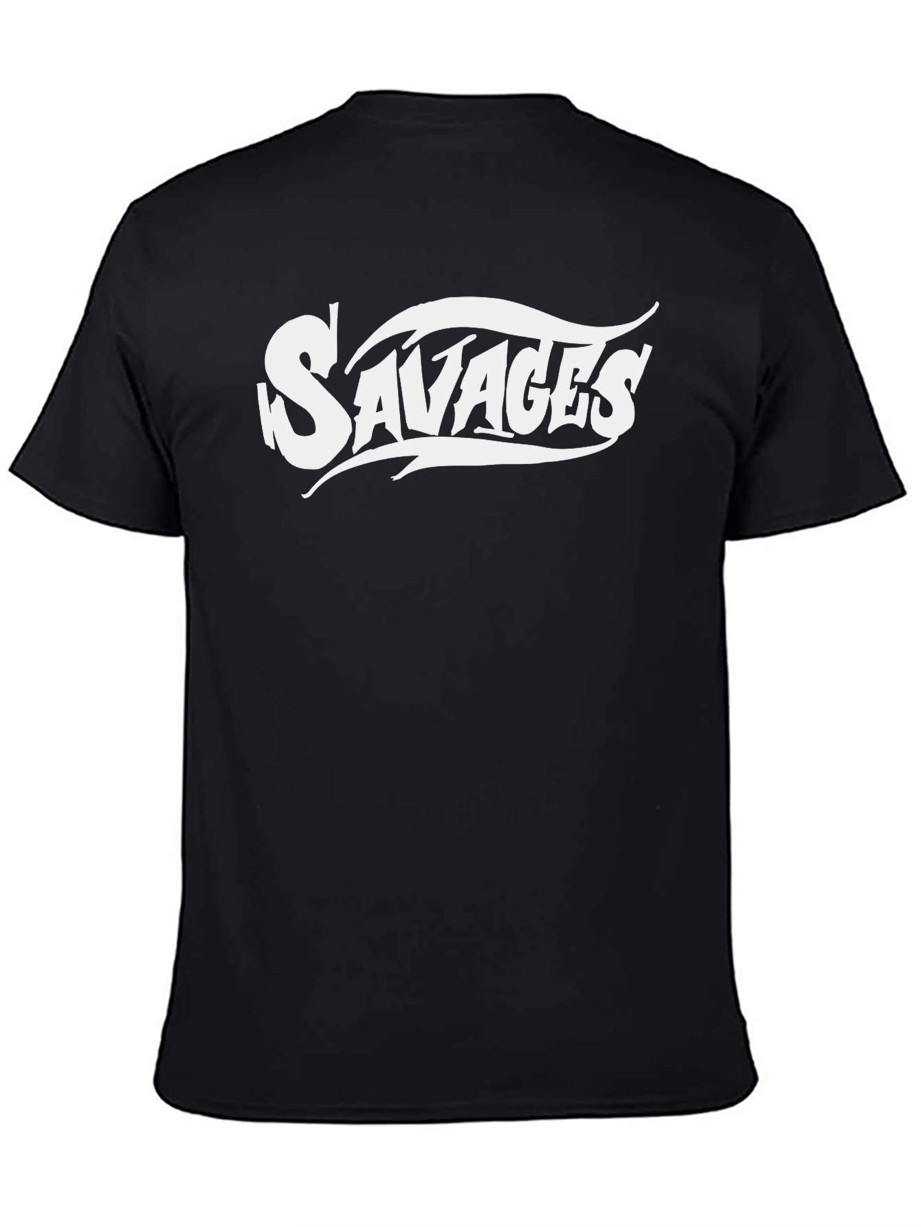 Savages Graphic Print Black T-Shirt