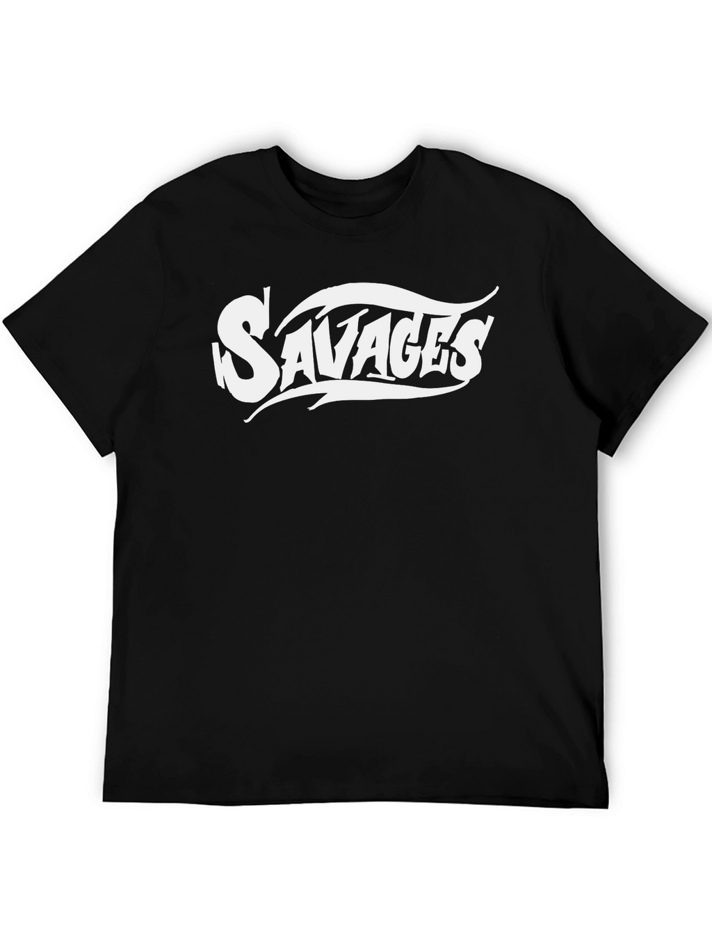 Savages Graphic Print Black T-Shirt
