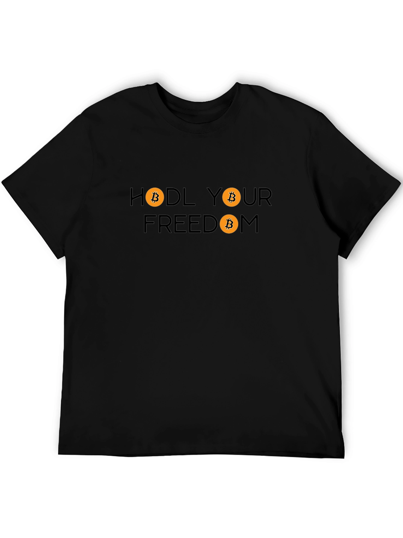HODL Your Freedom Bitcoin Graphic T-Shirt
