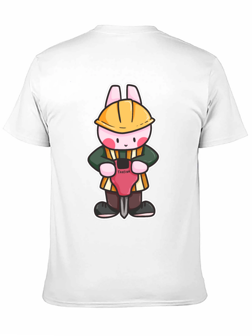 Bunny Builder Graphic Tee - Black