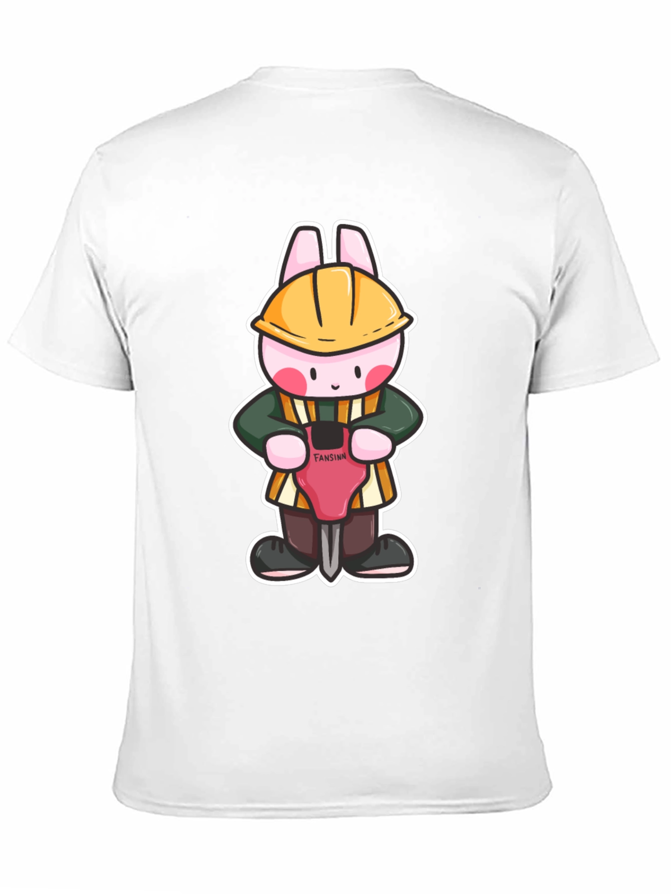 Bunny Builder Graphic Tee - Black