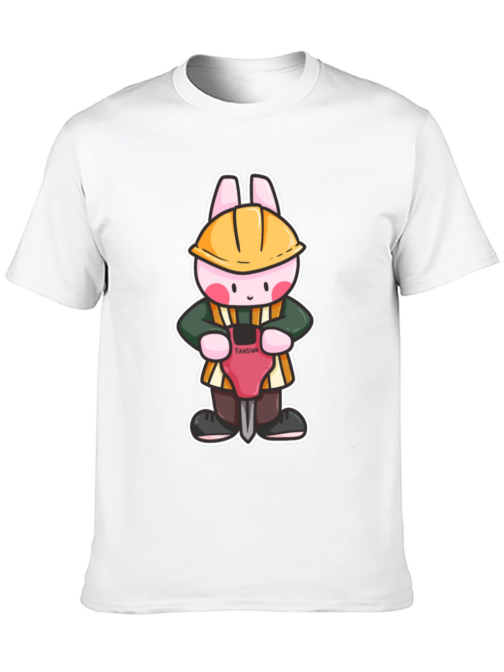 Bunny Builder Graphic Tee - Black