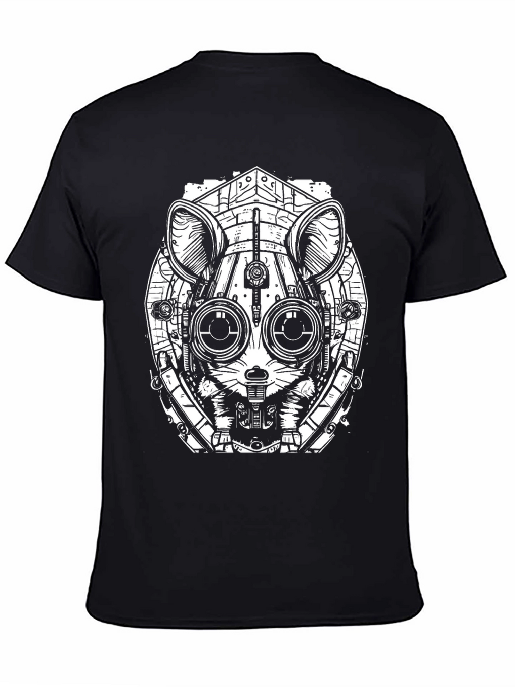 Steampunk Rat Graphic T-Shirt