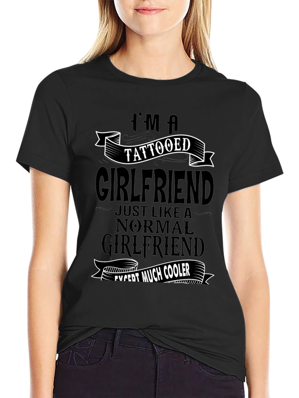 Tattooed Girlfriend Graphic T-Shirt