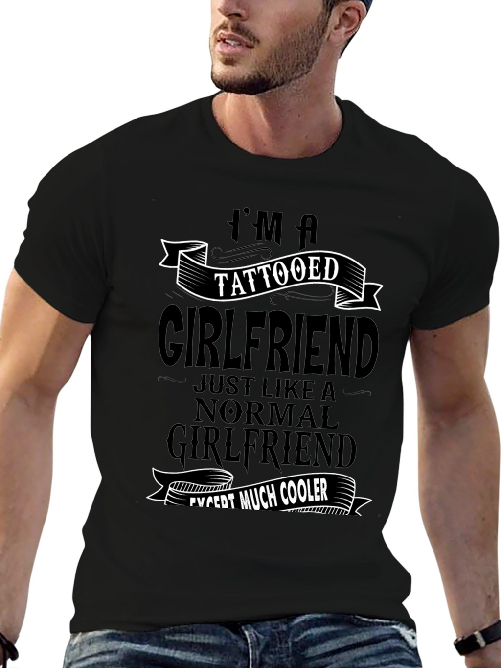 Tattooed Girlfriend Graphic T-Shirt