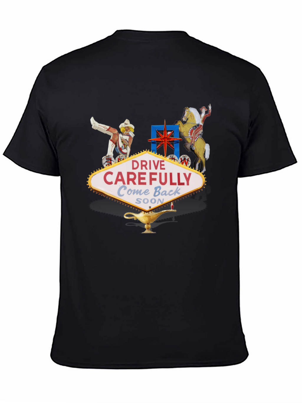 Las Vegas Welcome Sign Graphic T-Shirt