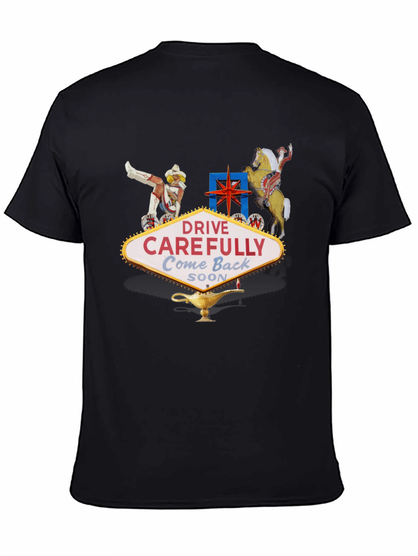 Las Vegas Welcome Sign Graphic T-Shirt