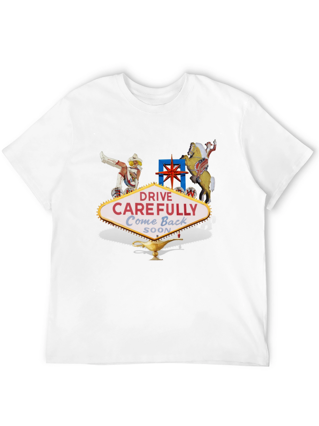 Las Vegas Welcome Sign Graphic T-Shirt