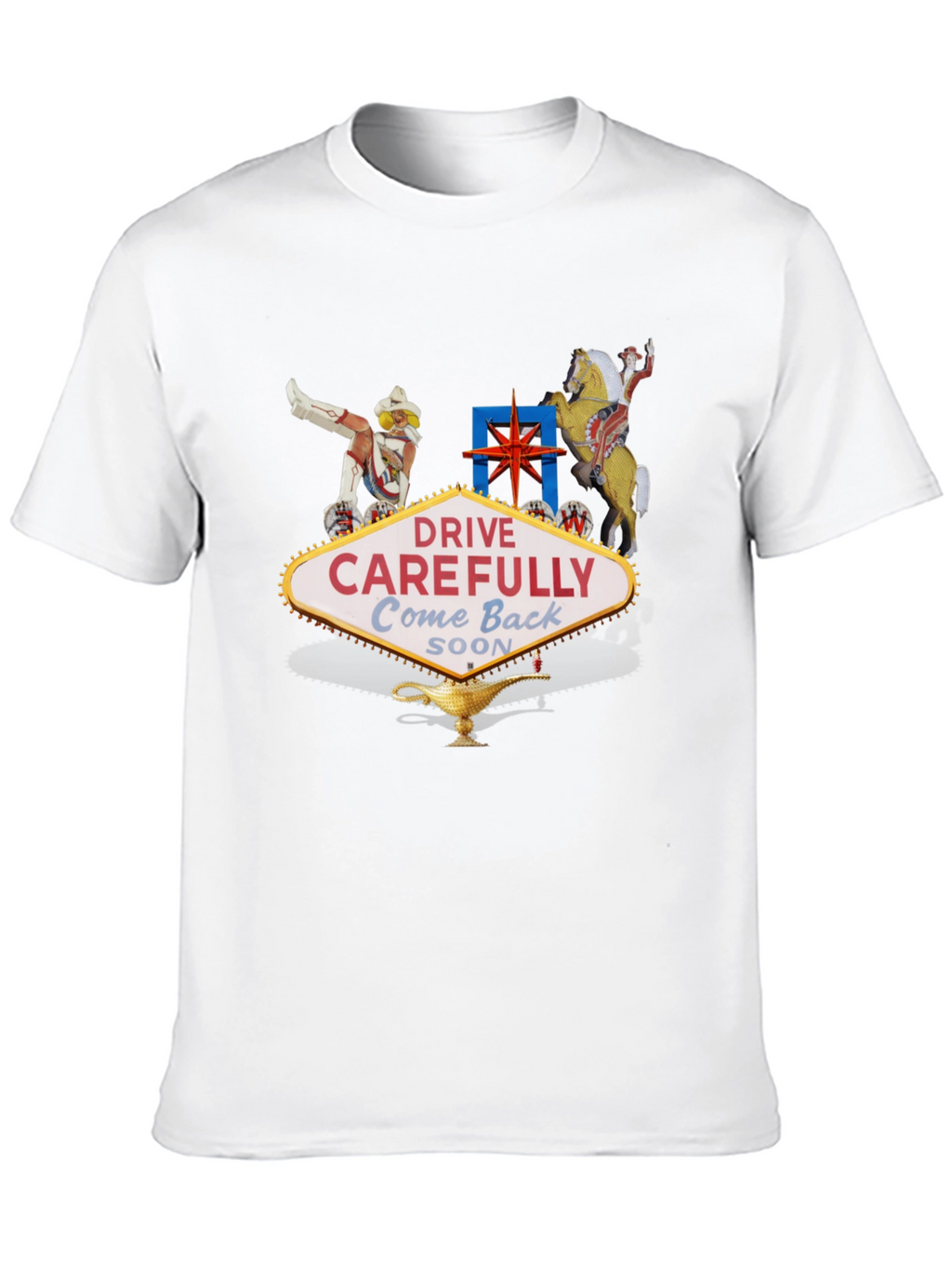Las Vegas Welcome Sign Graphic T-Shirt
