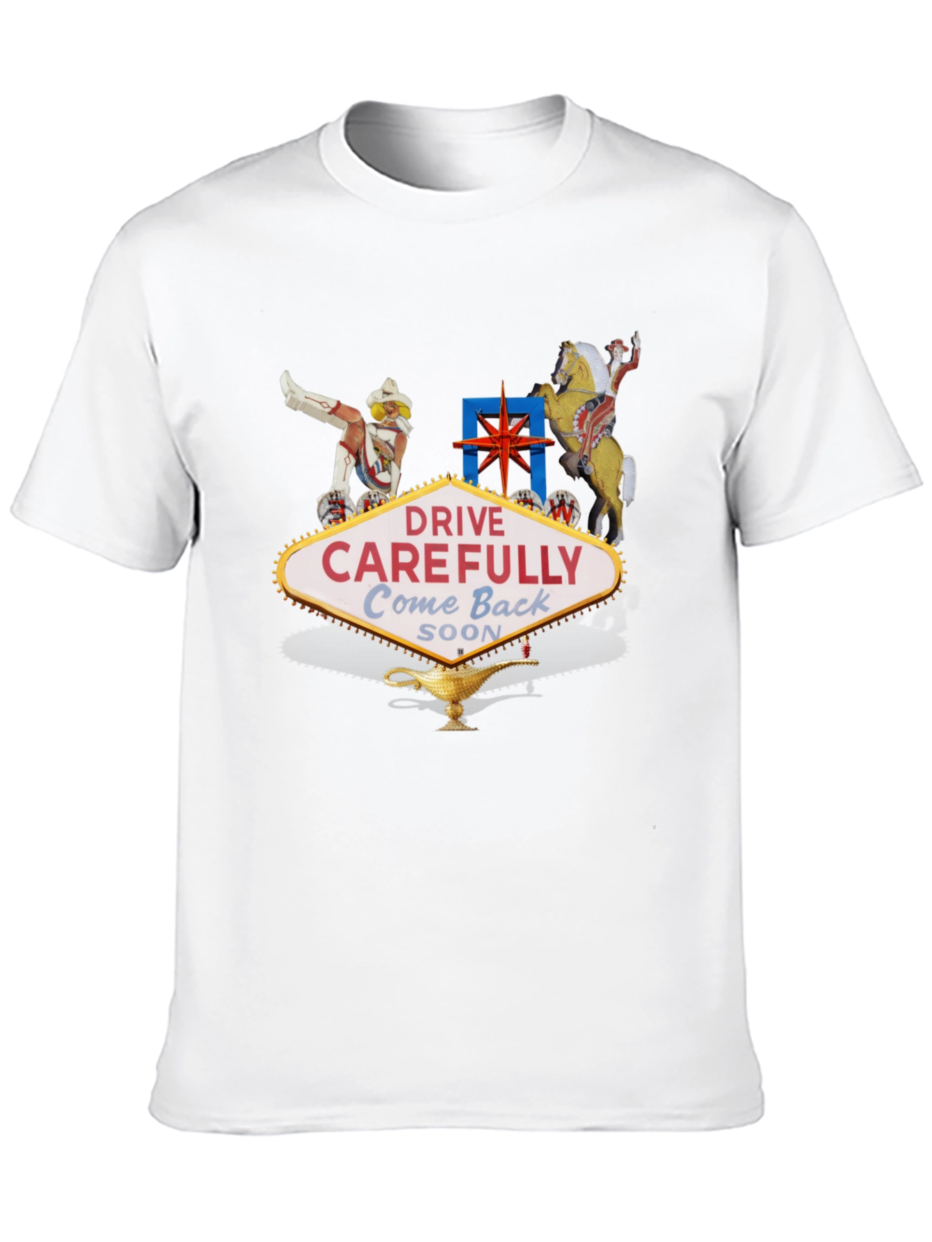 Las Vegas Welcome Sign Graphic T-Shirt