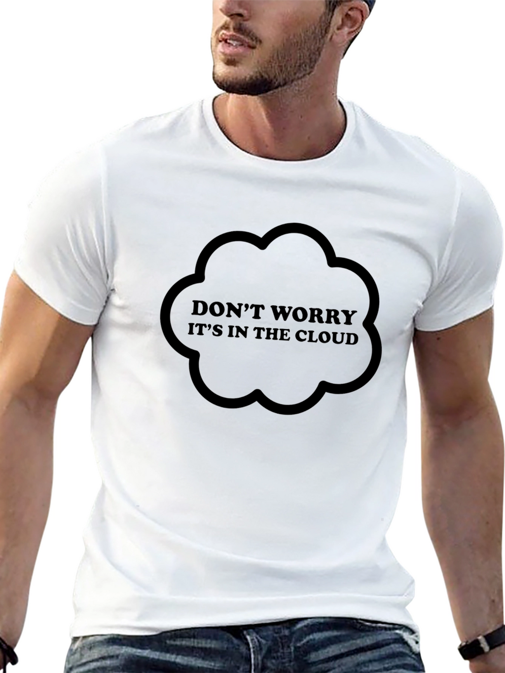 Dont Worry Its In The Cloud Graphic Tee