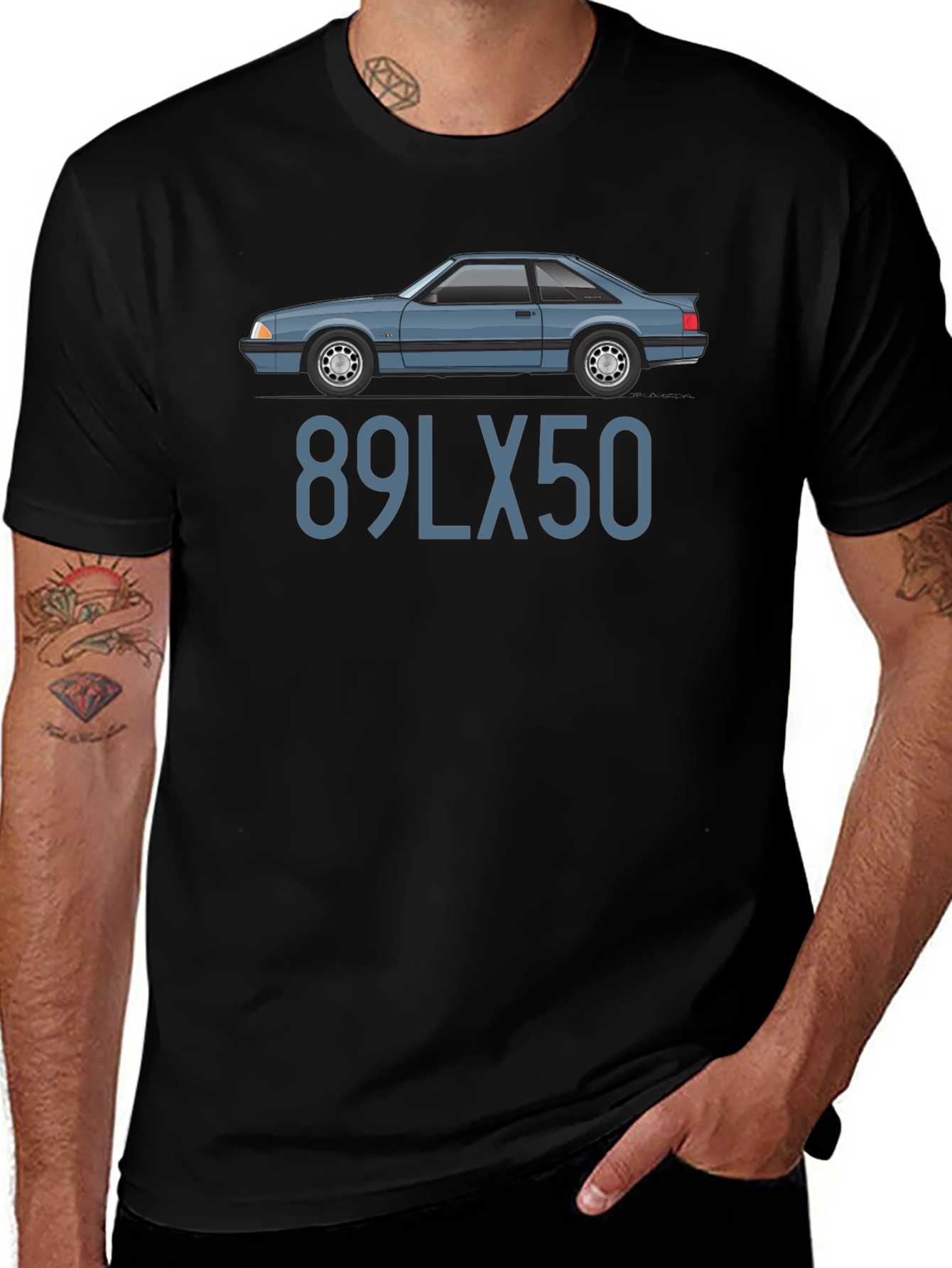 89LX50 Car Graphic T-Shirt