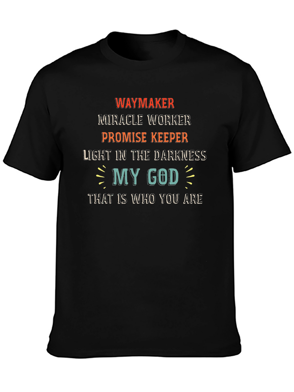 Waymaker Christian T-Shirt - Miracle Worker Tee