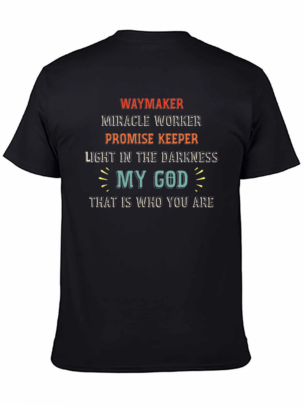 Waymaker Christian T-Shirt - Miracle Worker Tee