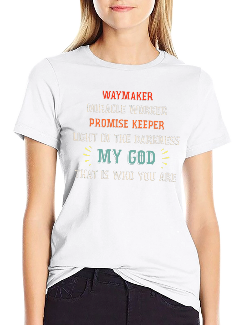 Waymaker Christian T-Shirt - Miracle Worker Tee