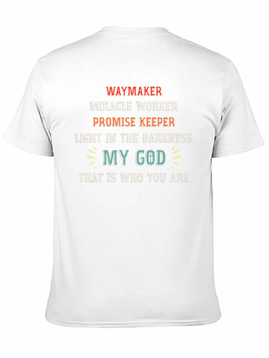 Waymaker Christian T-Shirt - Miracle Worker Tee