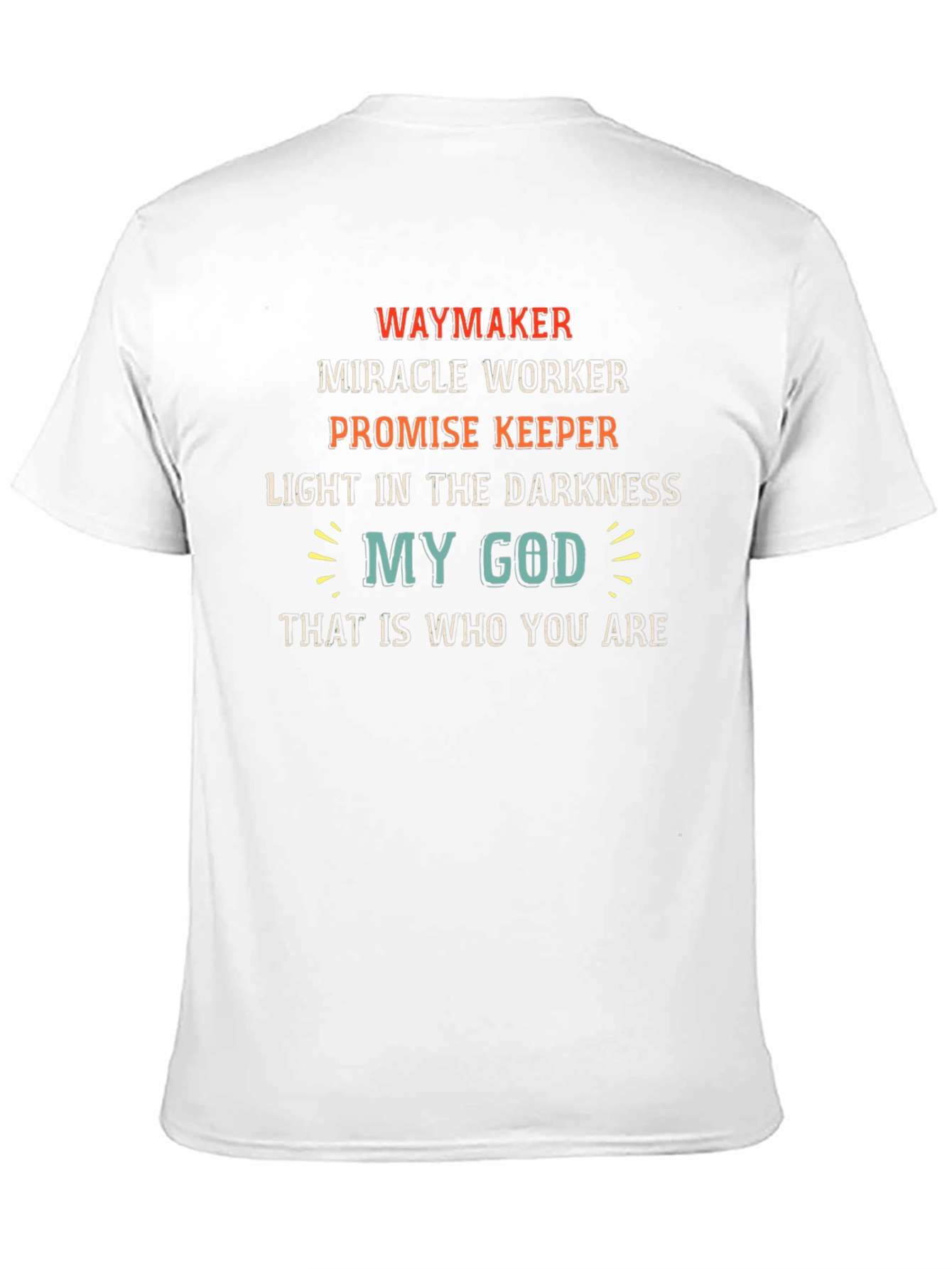 Waymaker Christian T-Shirt - Miracle Worker Tee