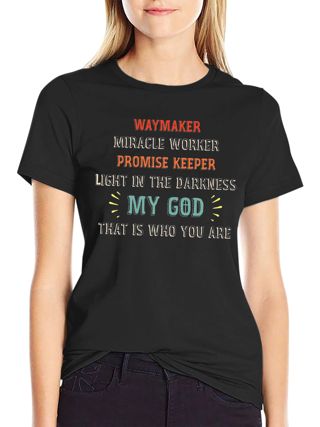 Waymaker Christian T-Shirt - Miracle Worker Tee