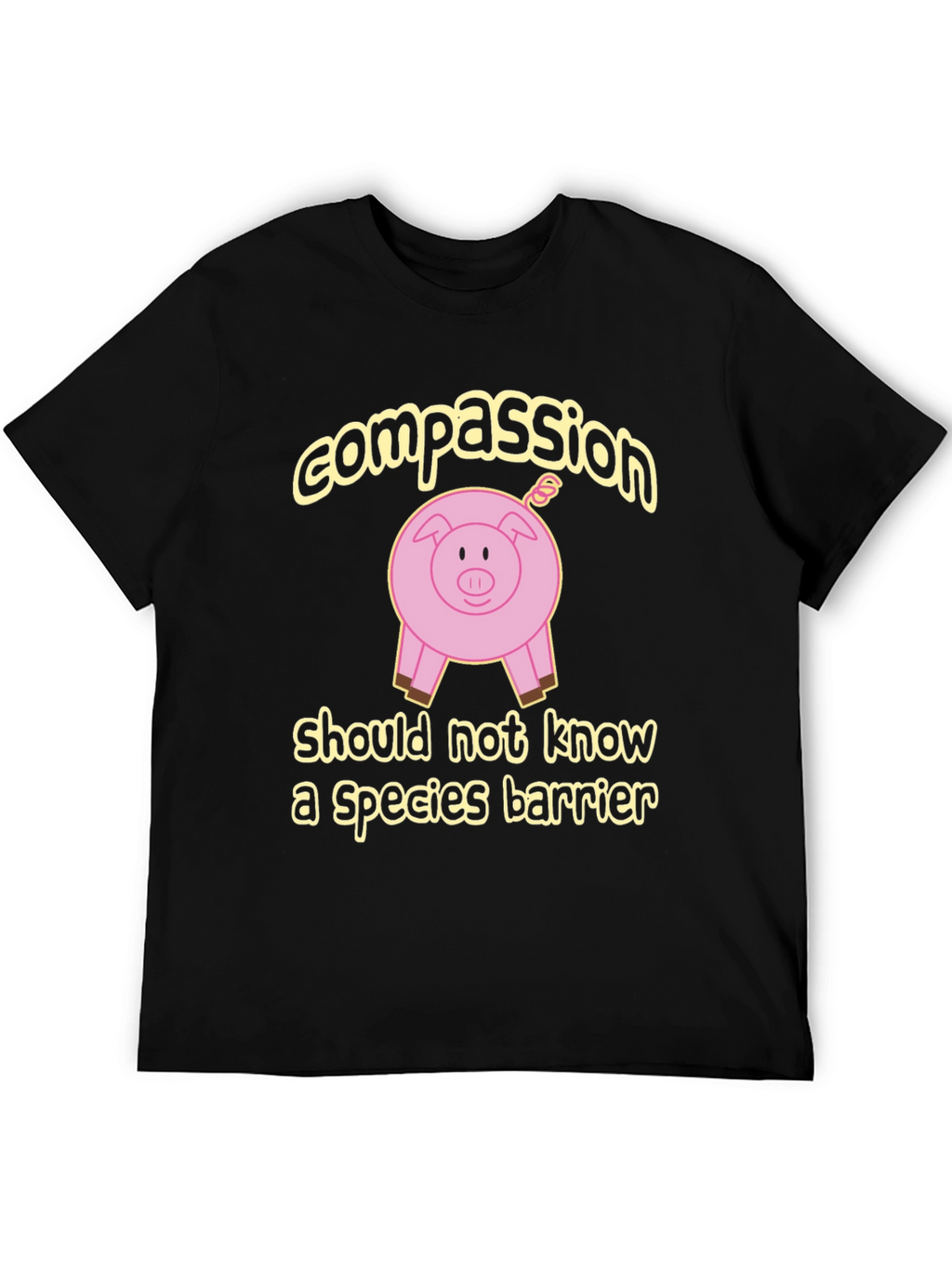 Compassion Pig Graphic T-Shirt