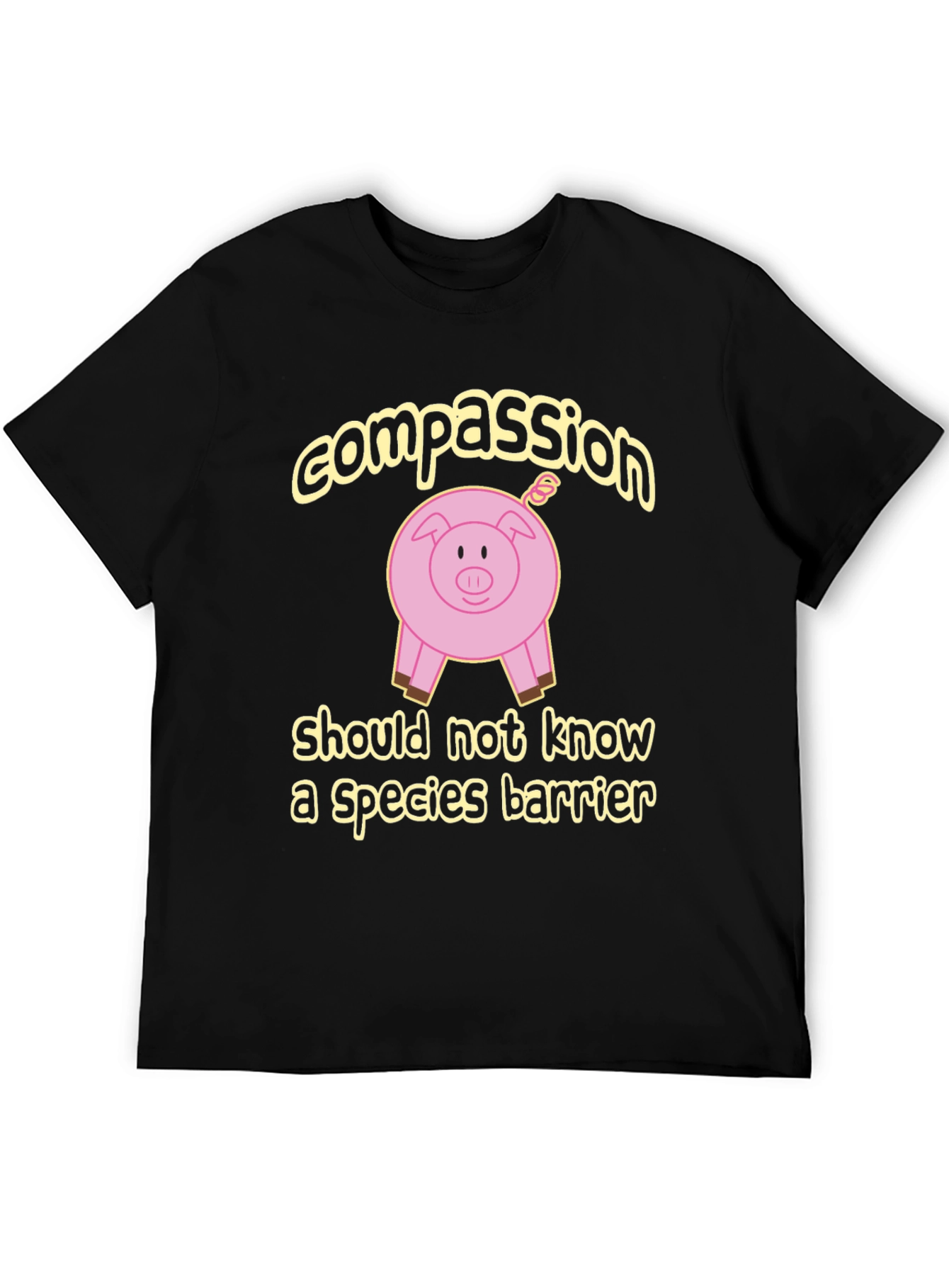 Compassion Pig Graphic T-Shirt