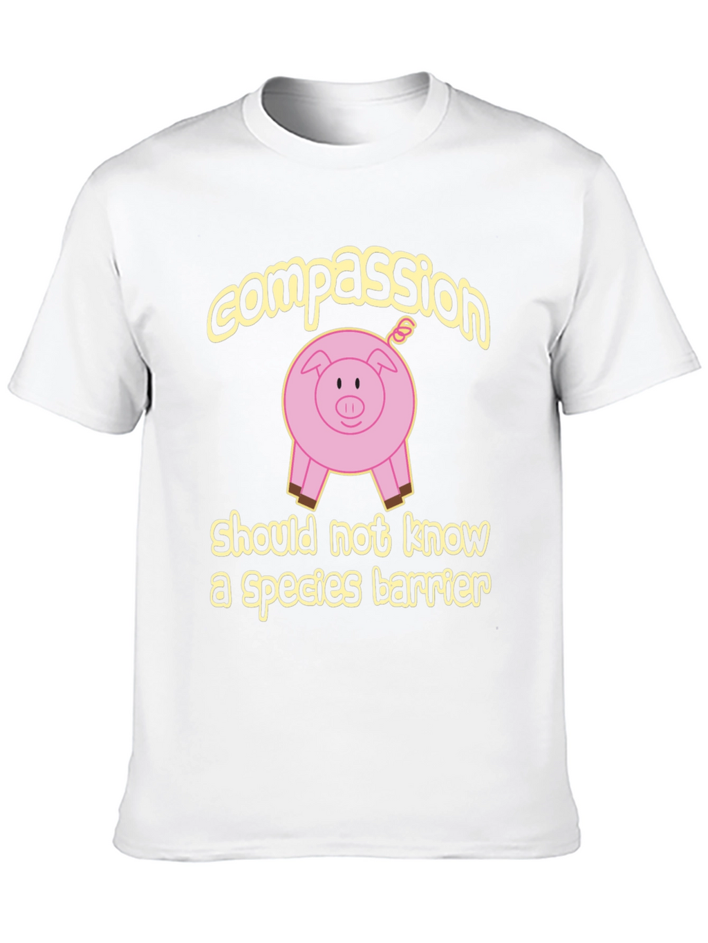 Compassion Pig Graphic T-Shirt