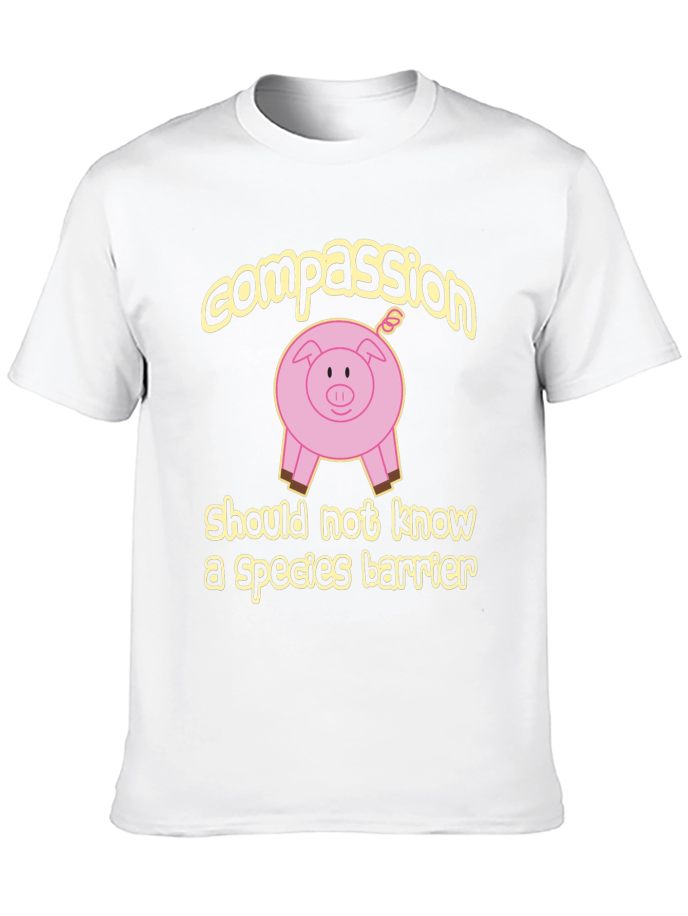 Compassion Pig Graphic T-Shirt