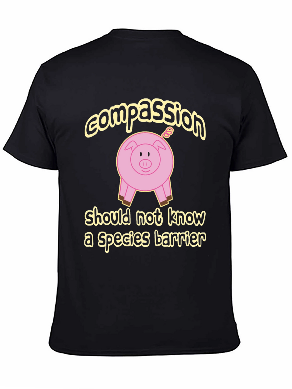 Compassion Pig Graphic T-Shirt