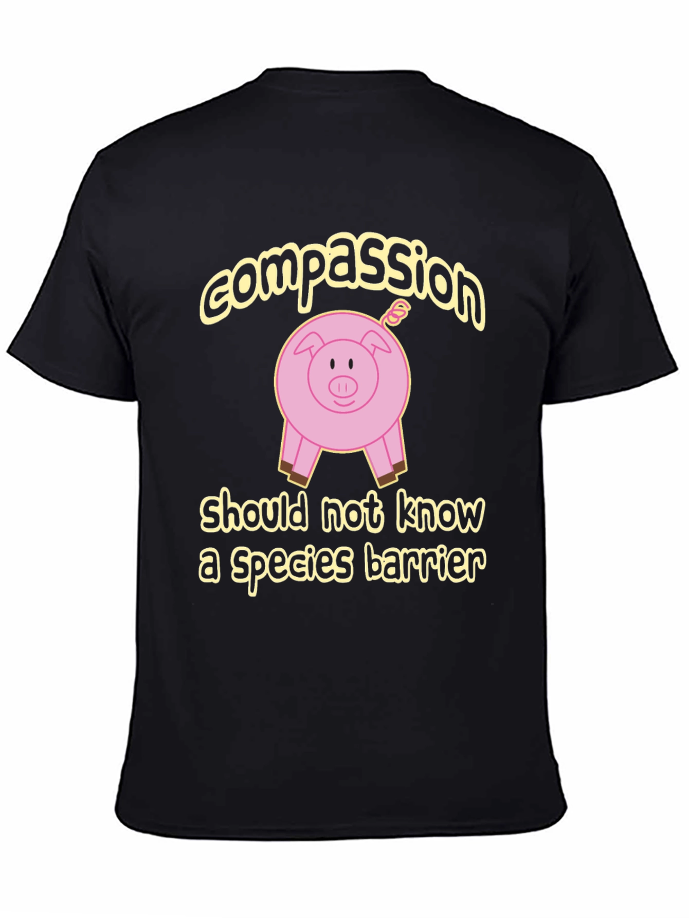 Compassion Pig Graphic T-Shirt