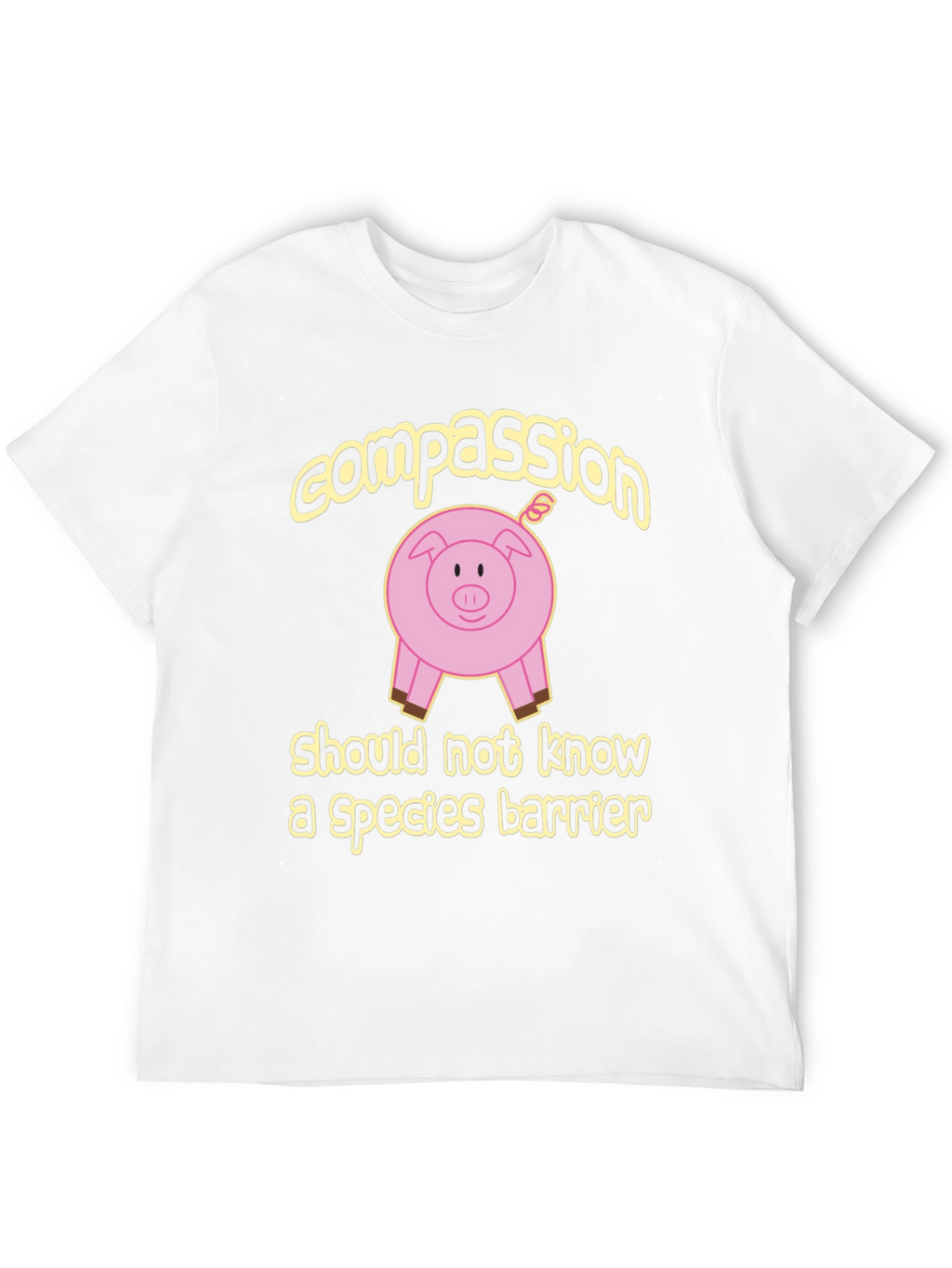 Compassion Pig Graphic T-Shirt