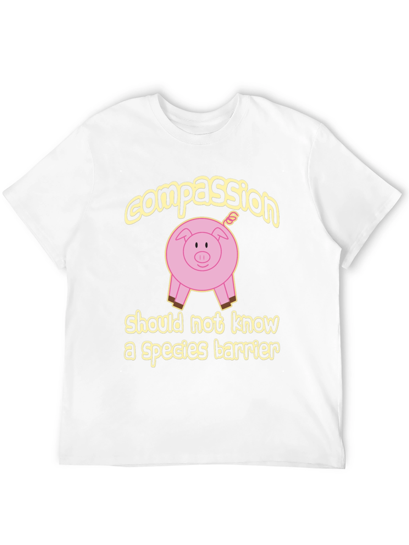 Compassion Pig Graphic T-Shirt