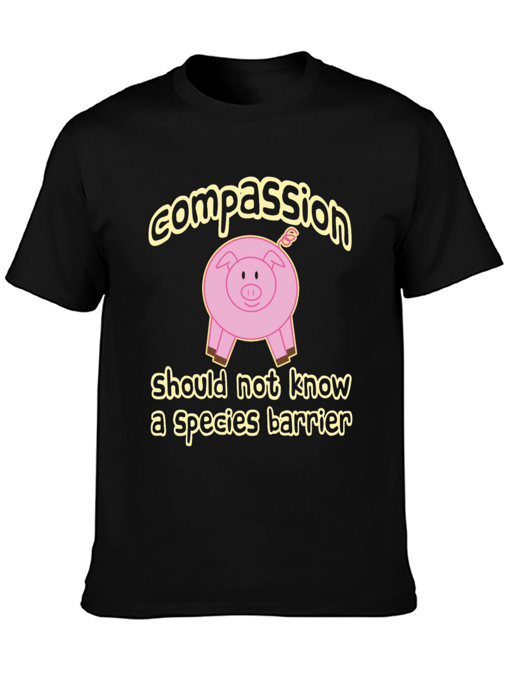 Compassion Pig Graphic T-Shirt