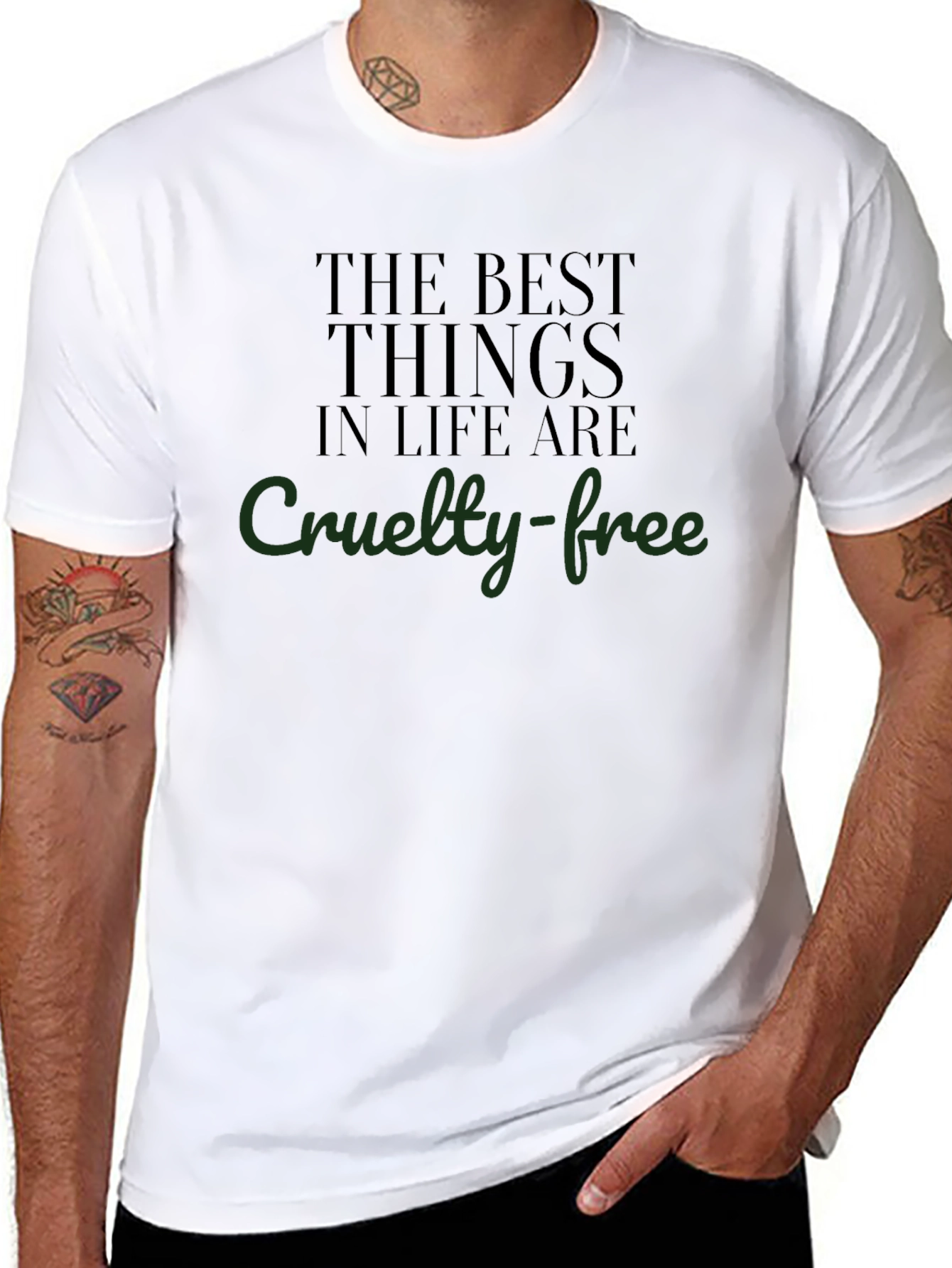 Cruelty-Free Tee: Best Things in Life Shirt