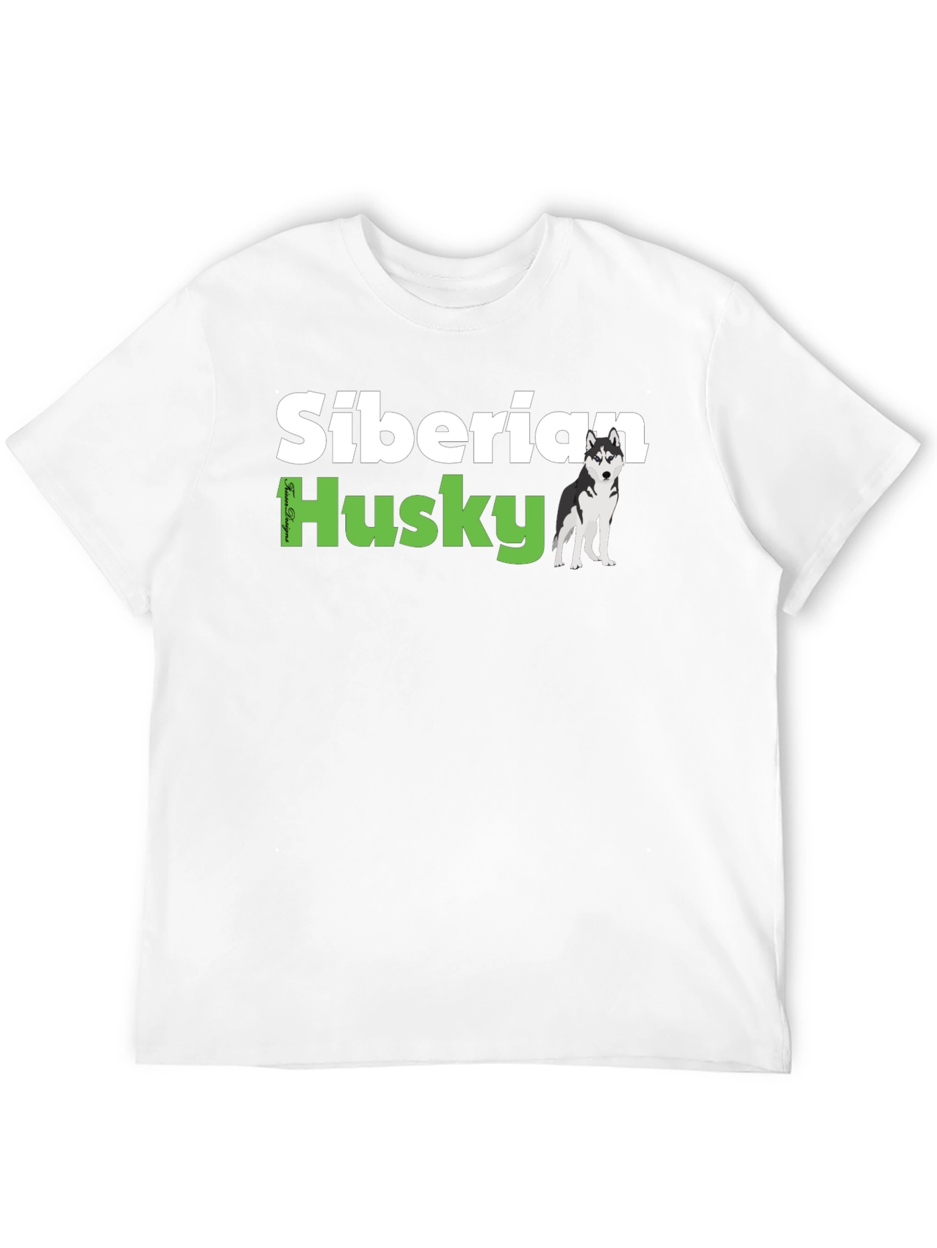 Siberian Husky Graphic Tee - Dog Lover T-Shirt