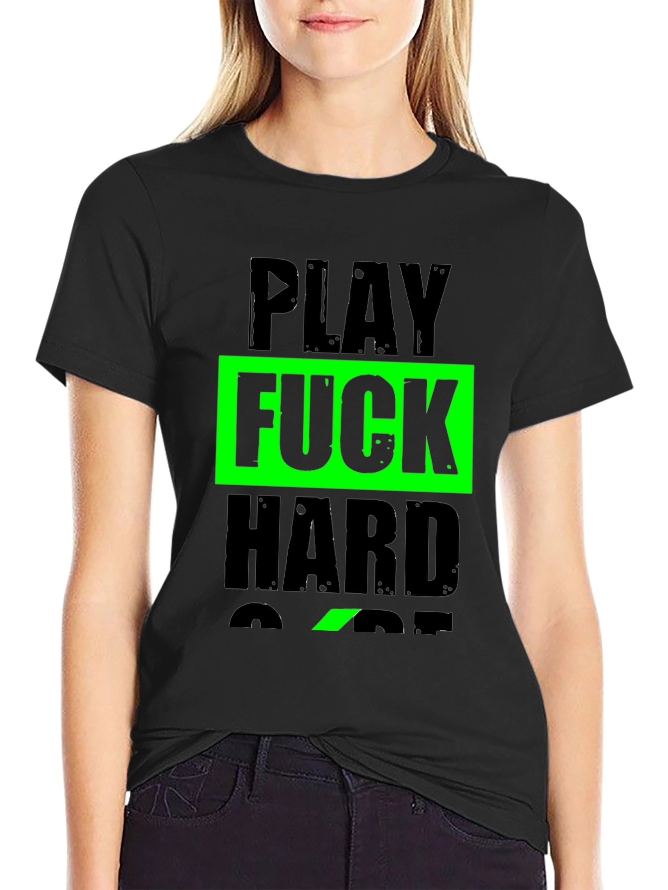 Play F*ck Hard T-Shirt - Bold Graphic Tee