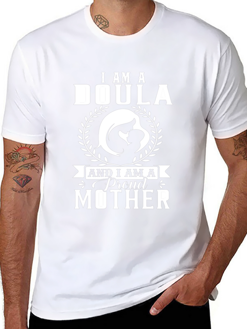 I Am A Doula & Proud Mother T-Shirt